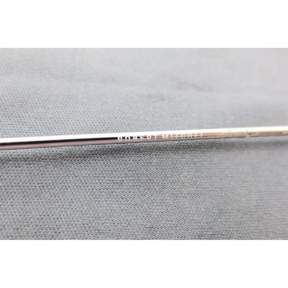 Robert Mitchell RM 202115 Round Black Silver Eyeglasses Frames 47-23-145